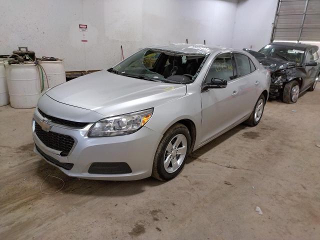 1G11C5SA7GU135339 - 2016 CHEVROLET MALIBU LIM ვერცხლისფერი ფოტო 2