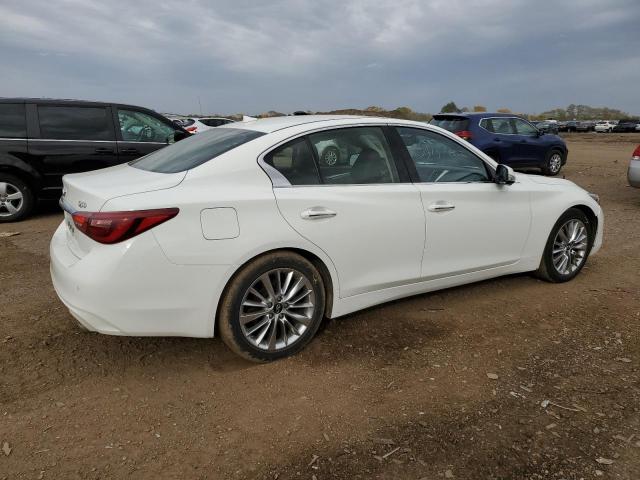 JN1EV7BP8MM707665 - 2021 INFINITI Q50 LUXE WHITE photo 3