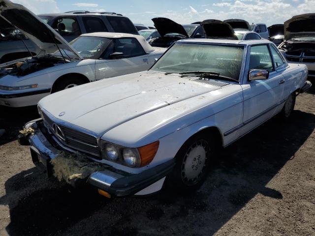 WDBBA48D5JA084928 - 1988 MERCEDES-BENZ 560 SL WHITE photo 2