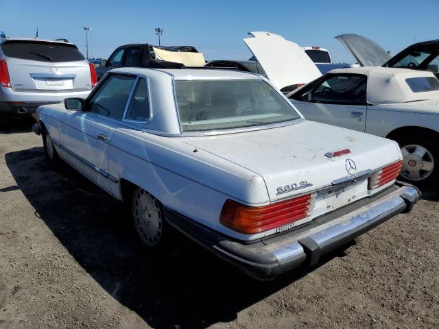 WDBBA48D5JA084928 - 1988 MERCEDES-BENZ 560 SL WHITE photo 3