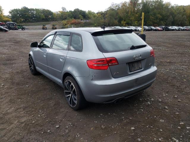 WAUHF78P99A089809 - 2009 AUDI A3 2.0T SILVER photo 3