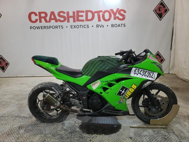 JKAEX8A19FA012023 - 2015 KAWASAKI EX300 A GREEN photo 1