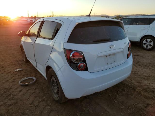 1G1JA6SH4E4107679 - 2014 CHEVROLET SONIC LS WHITE photo 3