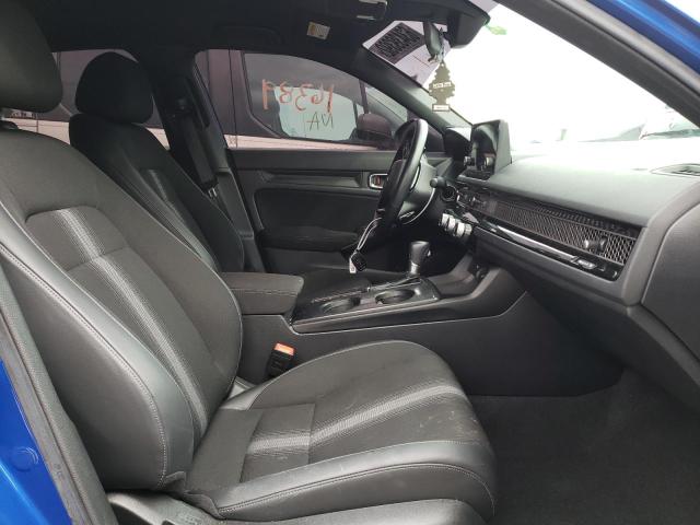 2HGFE2F53NH543406 - 2022 HONDA CIVIC SPOR BLUE photo 5