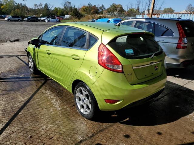 3FADP4FJ9BM161540 - 2011 FORD FIESTA SES GREEN photo 3