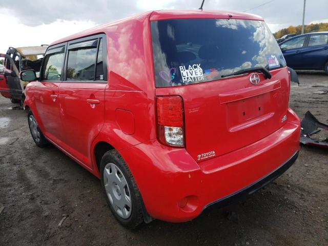 JTLZE4FE2DJ033153 - 2013 TOYOTA SCION XB Kırmızı fotoğraf 3