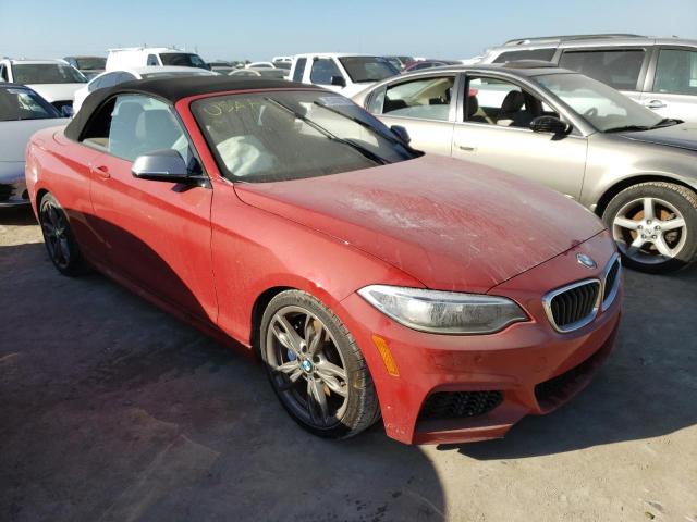 WBA1M1C56FVZ99321 - 2015 BMW M235I RED photo 1