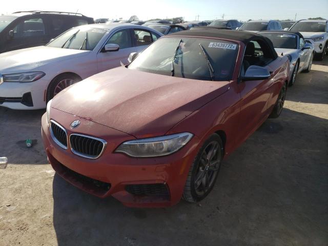 WBA1M1C56FVZ99321 - 2015 BMW M235I RED photo 2