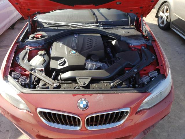 WBA1M1C56FVZ99321 - 2015 BMW M235I RED photo 7