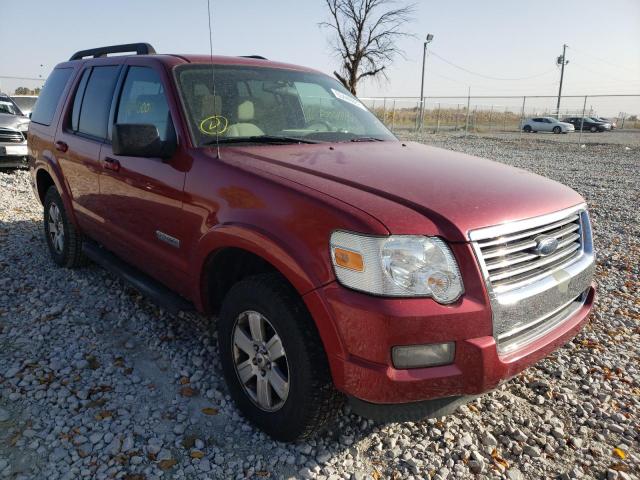 1FMEU73E17UB83000 - 2007 FORD EXPLORER X RED photo 1