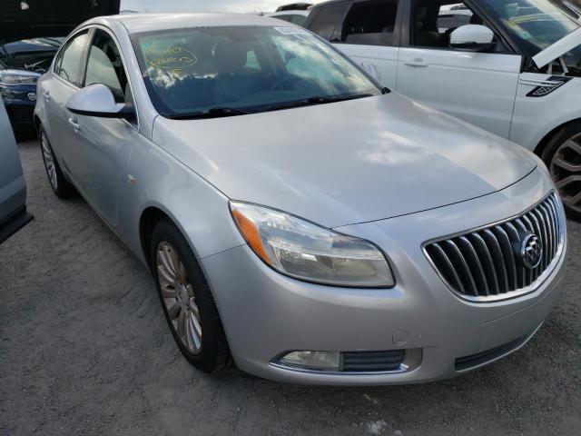 W04GN5EC5B1068558 - 2011 BUICK REGAL CXL SILVER photo 1