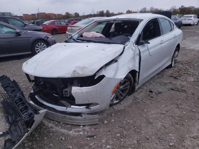 1C3CCCABXFN604497 - 2015 CHRYSLER 200 LIMITE WHITE photo 2