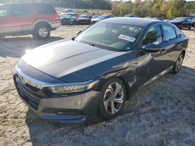 1HGCV1F59LA103831 - 2020 HONDA ACCORD EXL GRAY photo 2