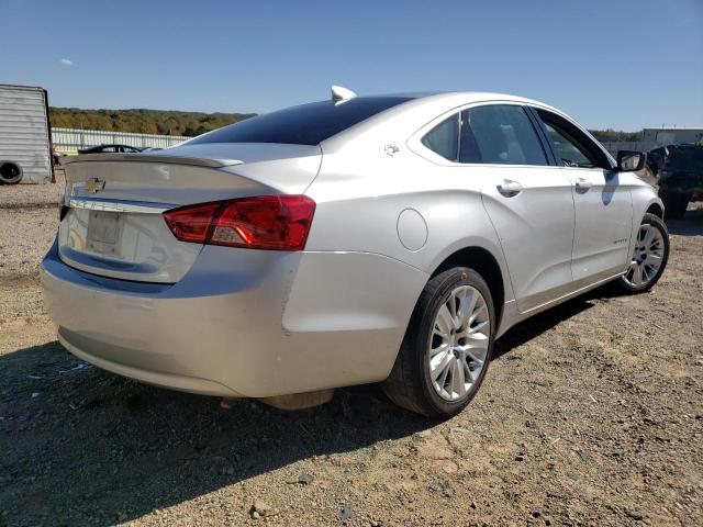 2G11Z5S32H9147722 - 2017 CHEVROLET IMPALA LS SILVER photo 4