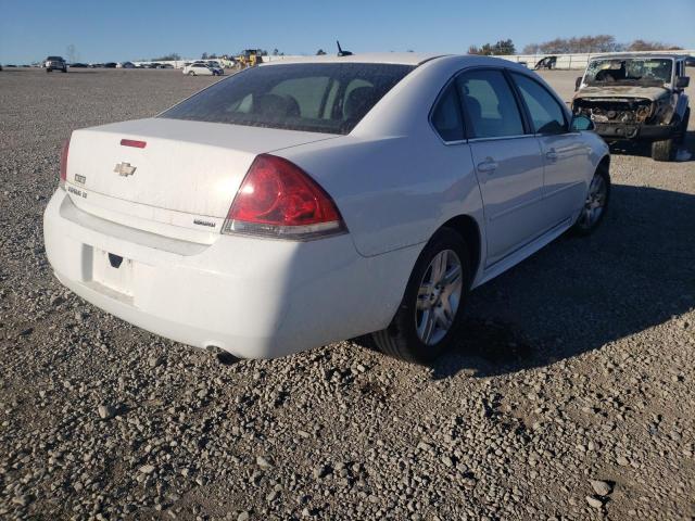 2G1WB5E38E1188372 - 2014 CHEVROLET IMPALA LIM WHITE photo 4