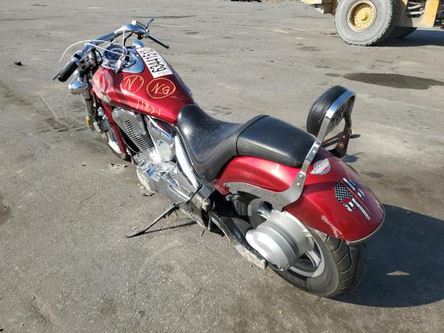 JH2SC6709AK001377 - 2010 HONDA VT1300 CS BURGUNDY photo 3