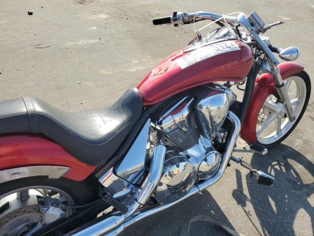 JH2SC6709AK001377 - 2010 HONDA VT1300 CS BURGUNDY photo 5