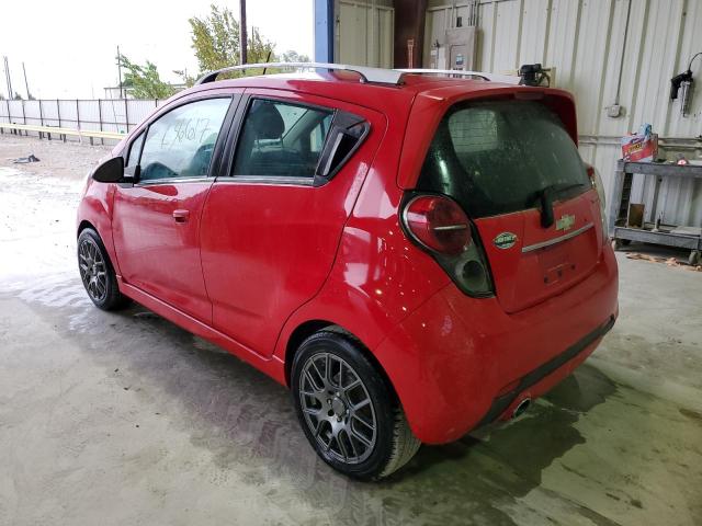 KL8CF6S90DC504118 - 2013 CHEVROLET SPARK 2LT RED photo 3