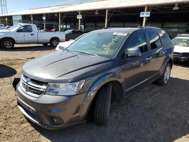 3C4PDCDG6FT660244 - 2015 DODGE JOURNEY LI CHARCOAL photo 2