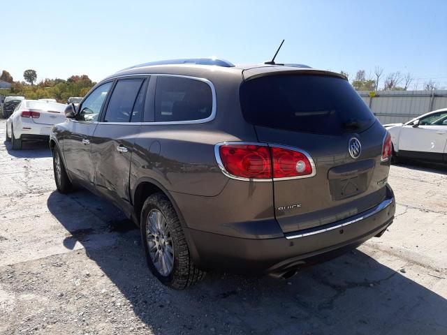 5GALRBED0AJ219063 - 2010 BUICK ENCLAVE CX GRAY photo 3