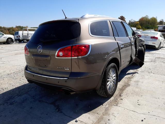 5GALRBED0AJ219063 - 2010 BUICK ENCLAVE CX GRAY photo 4