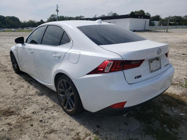 JTHBA1D23G5033786 - 2016 LEXUS IS 200T WHITE photo 3