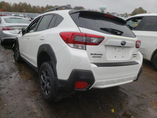 JF2GTHSC4NH282441 - 2022 SUBARU CROSSTREK WHITE photo 3