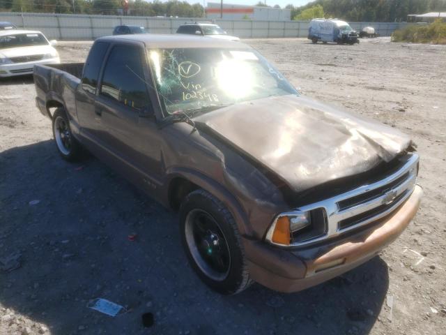 1GCCS19X3V8102348 - 1997 CHEVROLET S TRUCK S1 BROWN photo 1