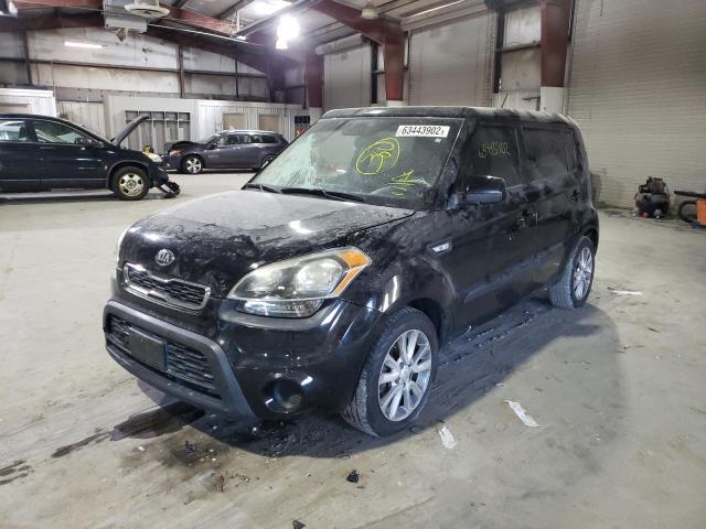 KNDJT2A58D7552750 - 2013 KIA SOUL BLACK photo 2