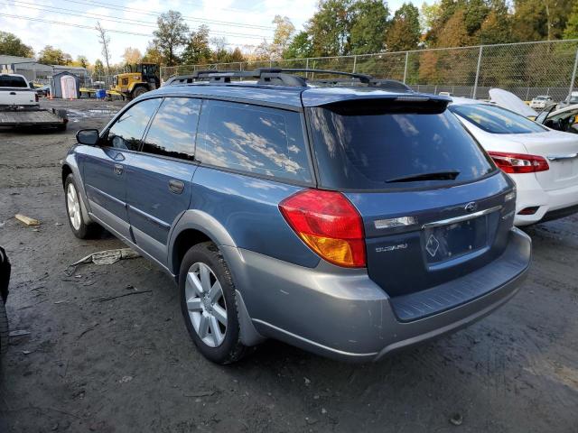 4S4BP61C467329411 - 2006 SUBARU LEGACY OUT BLUE photo 3