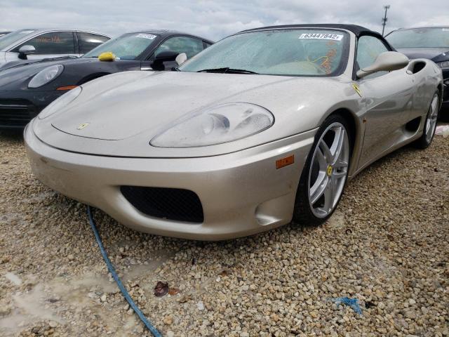 ZFFYT53A230133800 - 2003 FERRARI 360 SPIDER CREAM photo 2