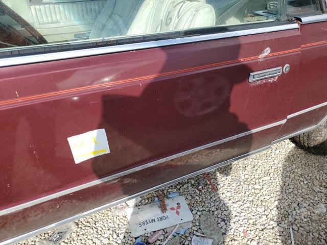 1C3BC55K0GG214161 - 1986 CHRYSLER LEBARON 勃艮第红 照片 9