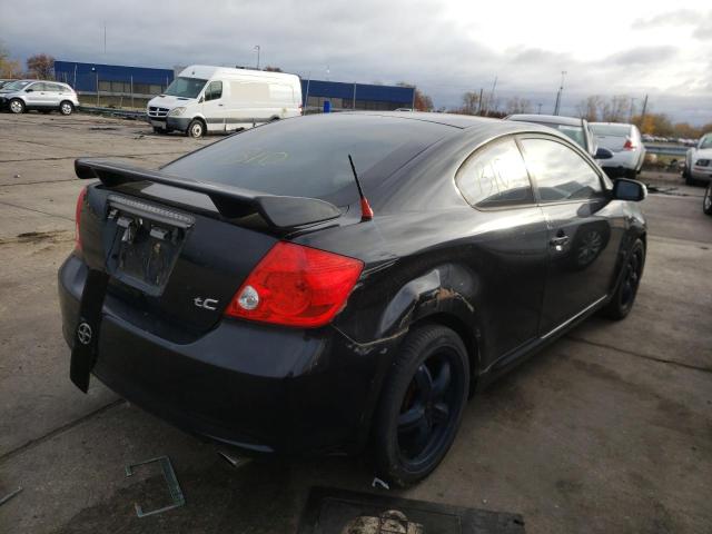 JTKDE177360140704 - 2006 TOYOTA SCION TC 黑色 照片 4