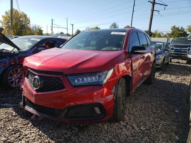 5J8YD4H92LY000266 - 2020 ACURA MDX ADVANC 红色 照片 2