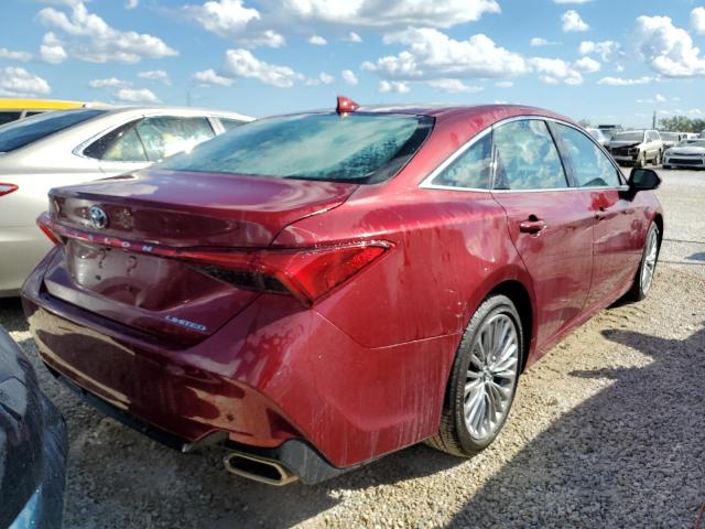 4T1BZ1FBXKU031566 - 2019 TOYOTA AVALON XLE BURGUNDY photo 4