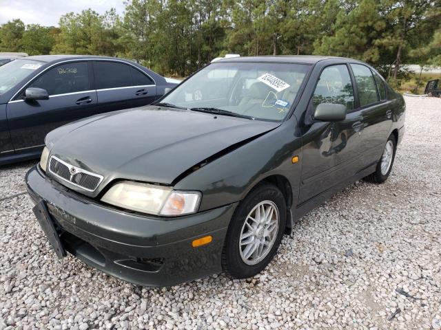 JNKCP11A8XT018517 - 1999 INFINITI G20 GREEN photo 2