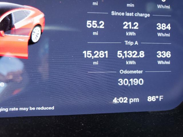 5YJSA1E27JF294053 - 2018 TESLA MODEL S Qara foto 8