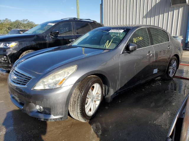 JN1CV6AP9BM510813 - 2011 INFINITI G37 BASE GRAY photo 2