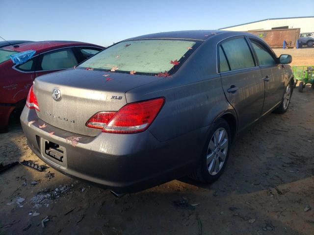 4T1BK36B07U214207 - 2007 TOYOTA AVALON XL GRAY photo 4