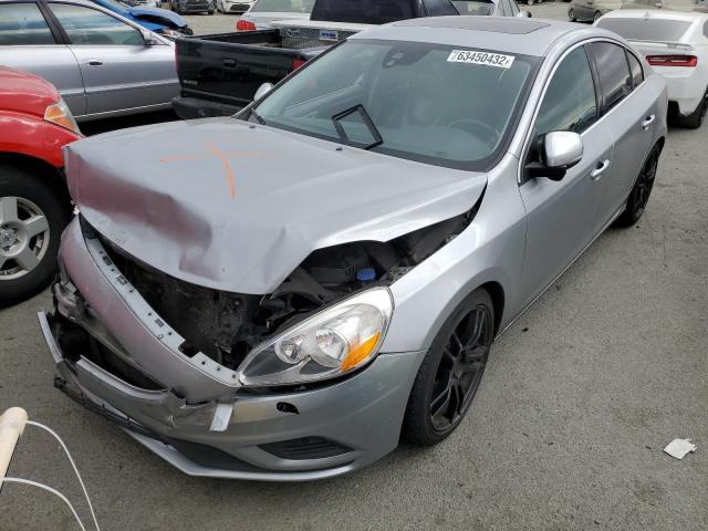 YV1902FH4C2085167 - 2012 VOLVO S60 T6 SILVER photo 2