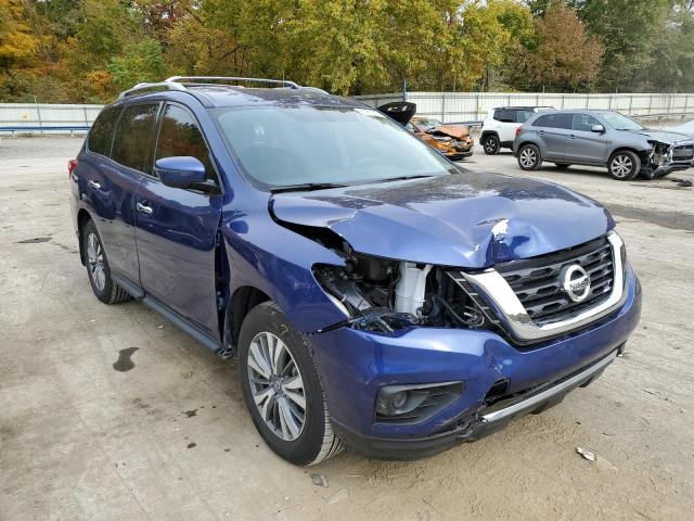 5N1DR2AM8LC640301 - 2020 NISSAN PATHFINDER BLUE photo 1