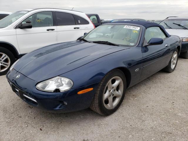 SAJJA42CXYNA03930 - 2000 JAGUAR XK8 BLUE photo 2