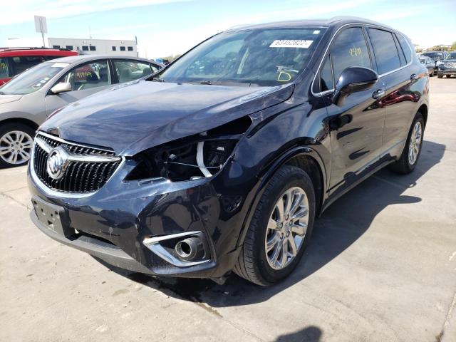 LRBFXCSA3LD184116 - 2020 BUICK ENVISION E BLUE photo 2