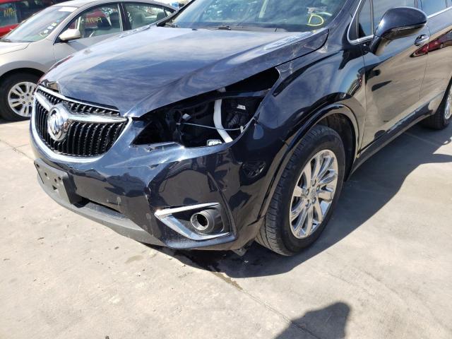 LRBFXCSA3LD184116 - 2020 BUICK ENVISION E BLUE photo 9