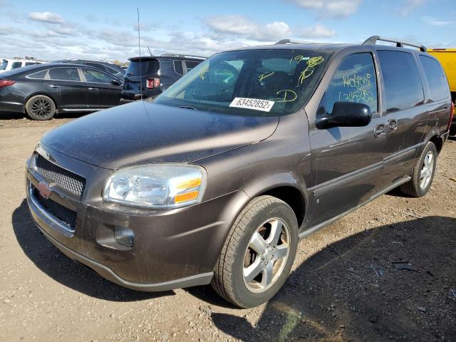 1GNDV33108D193643 - 2008 CHEVROLET UPLANDER L BROWN photo 2