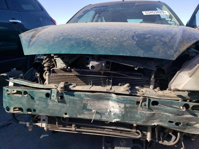 3FAFP31391R205758 - 2001 FORD FOCUS ZX3 GREEN photo 7