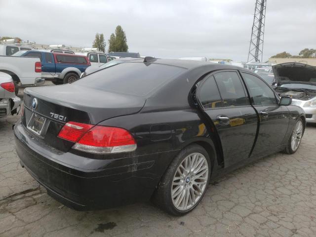 WBAHL83568DT13801 - 2008 BMW 7 SERIES BLACK photo 4