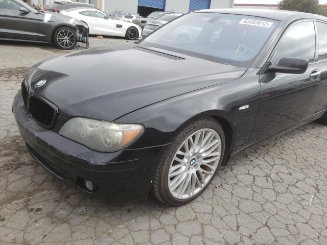 WBAHL83568DT13801 - 2008 BMW 7 SERIES BLACK photo 9