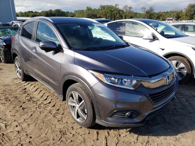 3CZRU6H59MM754042 - 2021 HONDA HR-V EX GRAY photo 1