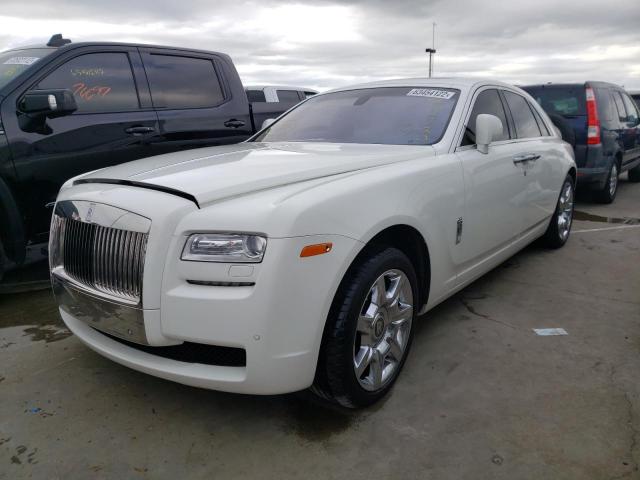 SCA664S52BUX49779 - 2011 ROLLS-ROYCE GHOST WHITE photo 2